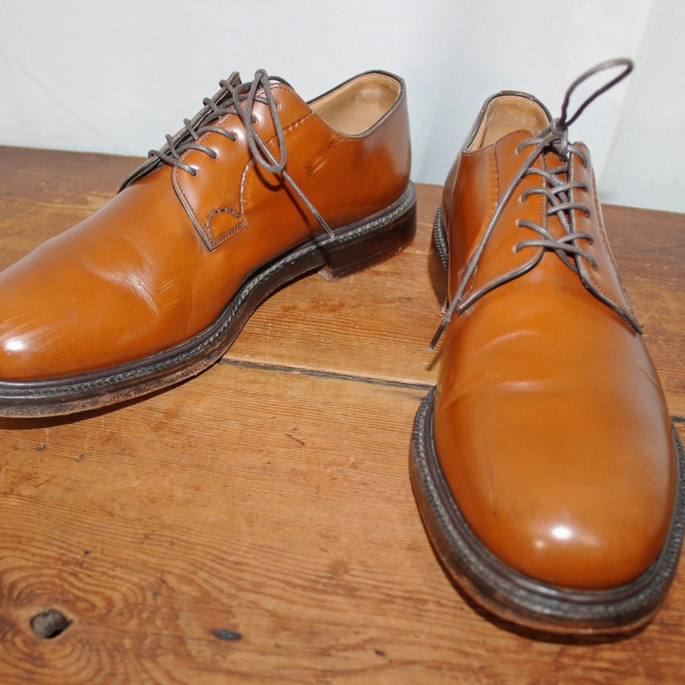 Church's Tan Leather Oxfords